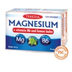 Magnezij iz morskih alg z vitaminom B6 in izvlečkom melise