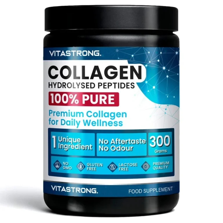 Hidroliziran kolagen COLLinstant Vitastrong prehransko dopolnilo v prahu
