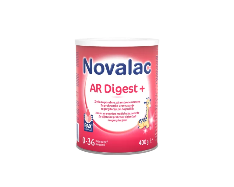 Novalac AR Digest+ mleko za dojenčke in majhne otroke s polivanjem, 400 g