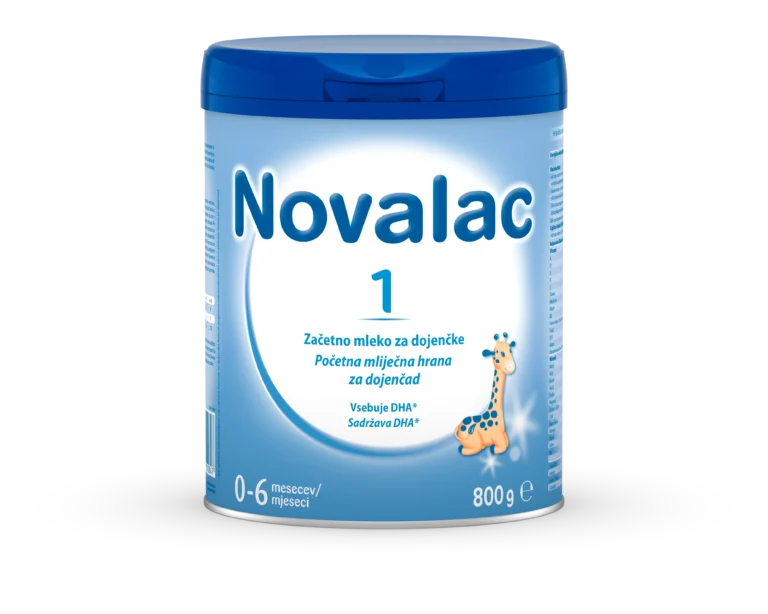 Novalac 1 začetno mleko za dojenčke od rojstva do 6. meseca, 800 g