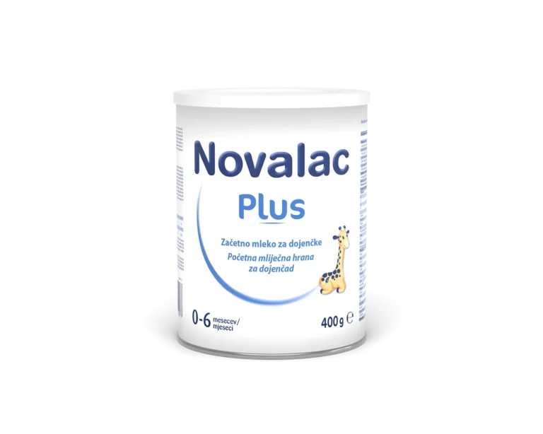 Novalac Plus začetno mleko za dohranjevanje dojenčkov od rojstva do 6. meseca, 400 g