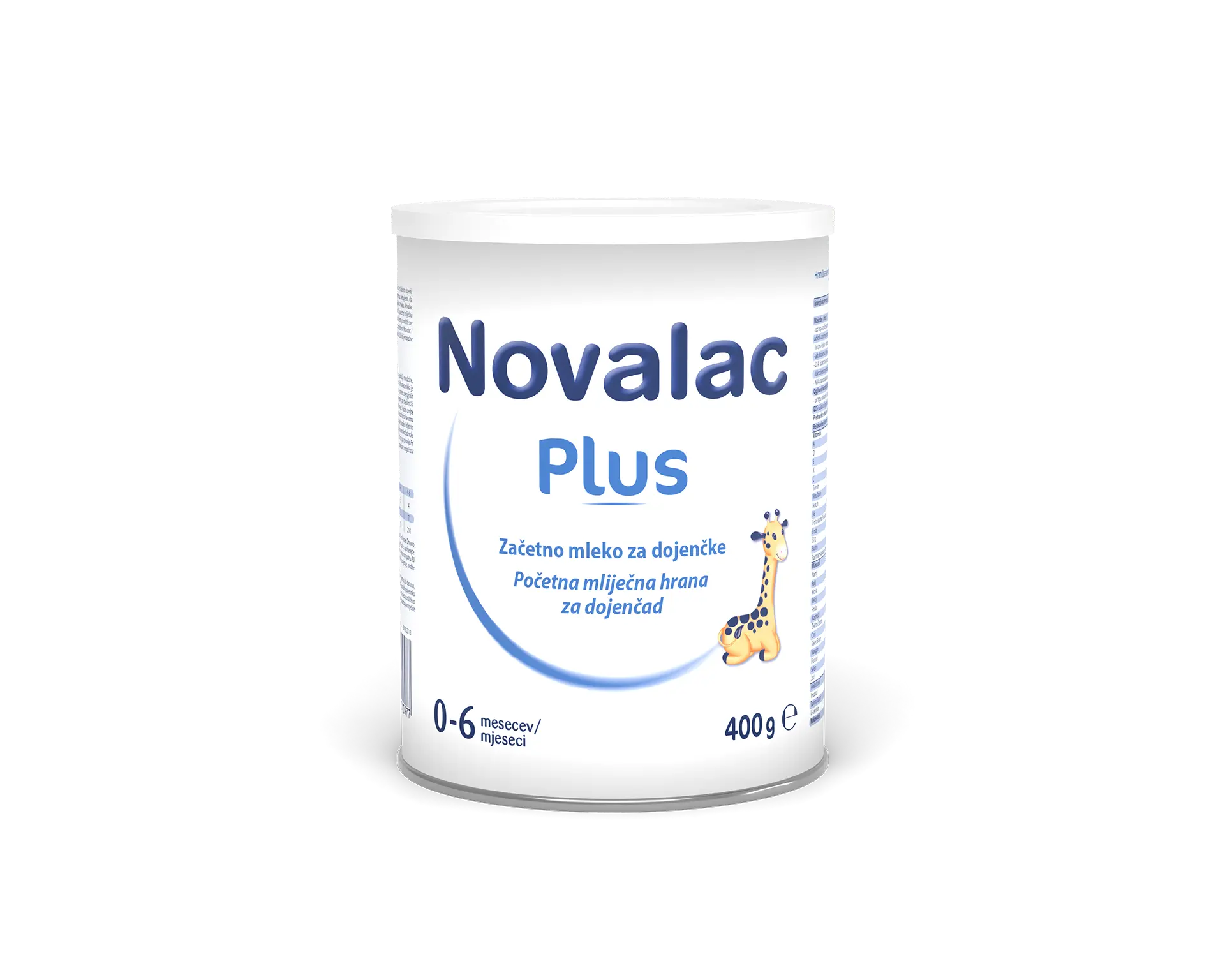Novalac Plus, 400 g Novalac Plus začetno mleko za dohranjevanje dojenčkov od rojstva do 6. meseca, 400 g