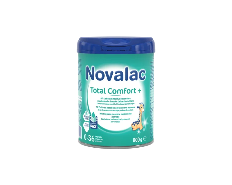 Novalac Total Comfort+ formula za dojenčke in majhne otroke s prebavnimi motnjami, 800 g