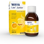 WAYA Lax Junior 250 ml za nežno odpravljanje zaprtja pri dojenčkih, otrocih in odraslih