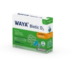 WAYA D3 Biotic kapljice 10 ml z vitaminom D3 in mlečnokislinsko bakterijo Lactobacillus rhamnosus GG za otroke