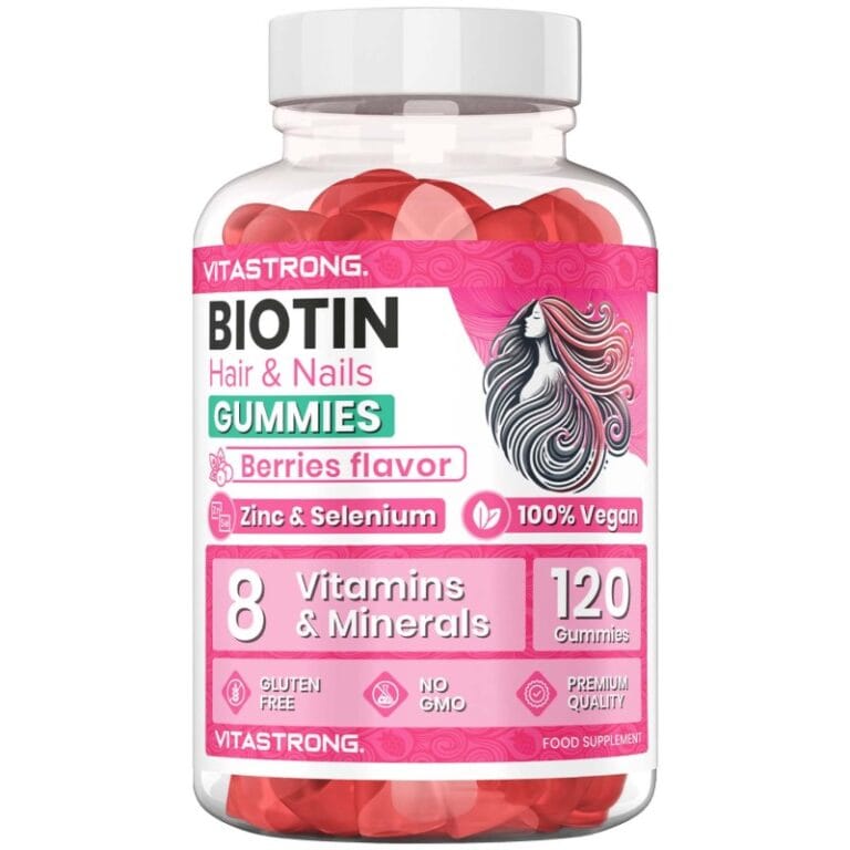 Biotin gumiji Vitastrong gumiji za lase in nohte