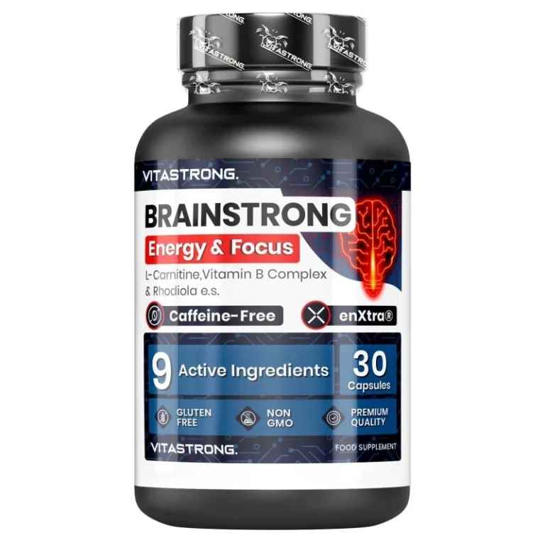 Brainstrong Vitastrong za fokus, koncentracijo in mentalno energijo