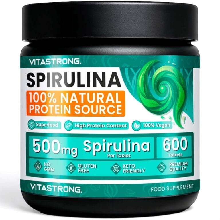 Spirulina Vitastrong tablete naravni vir rastlinskih beljakovin