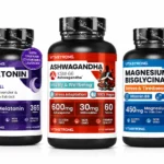 Paket za spanje in sprostitev z magnezijevim bisglicinatom, ashwagandho in melatoninom